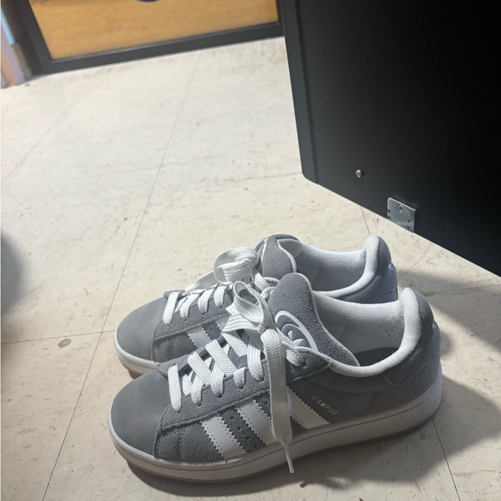 adidas Gray and White Women's Shoes